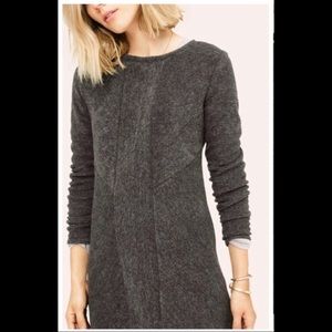Lou and Gray (Loft) Dark Gray Sweater Dress